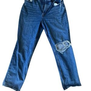 Abercrombie & Fitch High Rise Blue Jeans